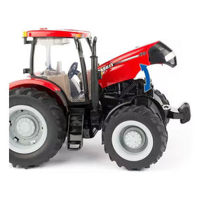 Miniatura Trator Agrícola Case IH Puma 170 ERTL Reboque 1/16